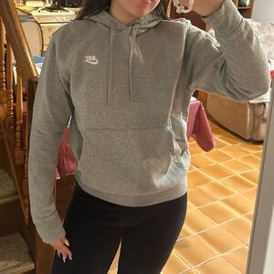 Nike Heather Gray Pullover Hoodie